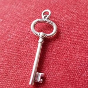 Tiffany & Co Stirling Silver oval penda, authentic